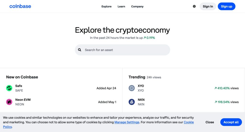 2. Coinbase