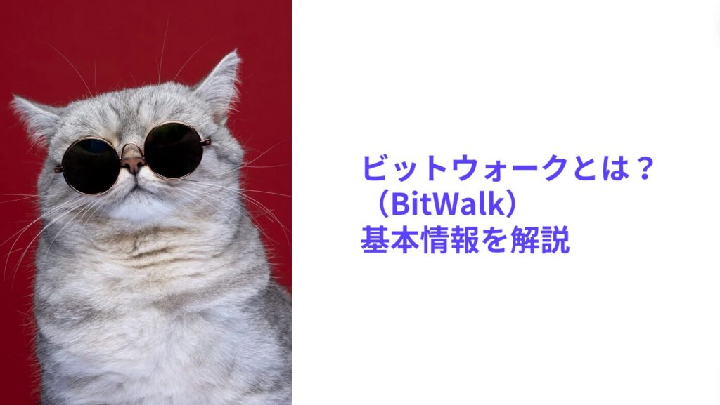 ビットウォーク（BitWalk）とは？基本情報を解説