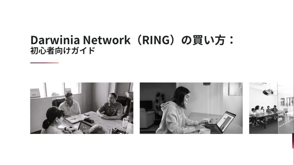 Darwinia Network（RING）の買い方：初心者向けガイド