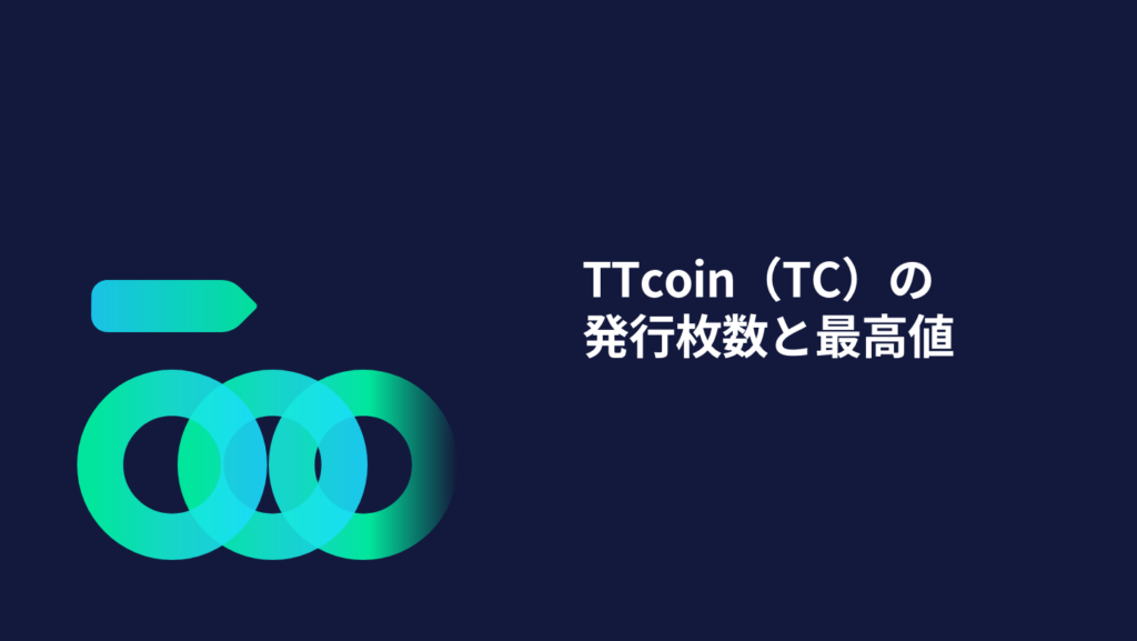 TTcoin（TC）の発行枚数と最高値