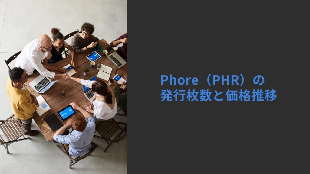 Phore(PHR)の発行枚数と価格推移
