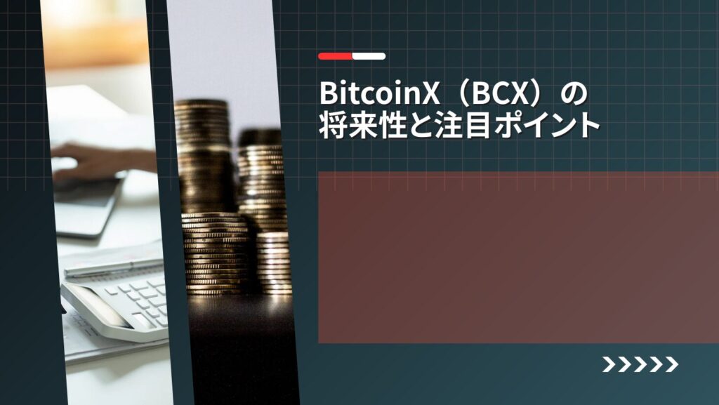 BitcoinX(BCX)の将来性と注目ポイント