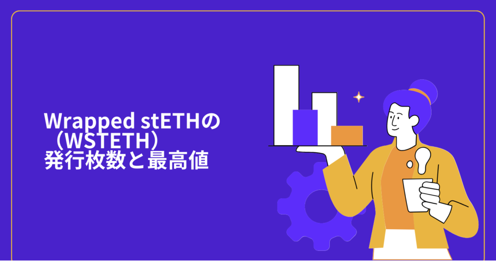 Wrapped stETH（WSTETH）の発行枚数と最高値