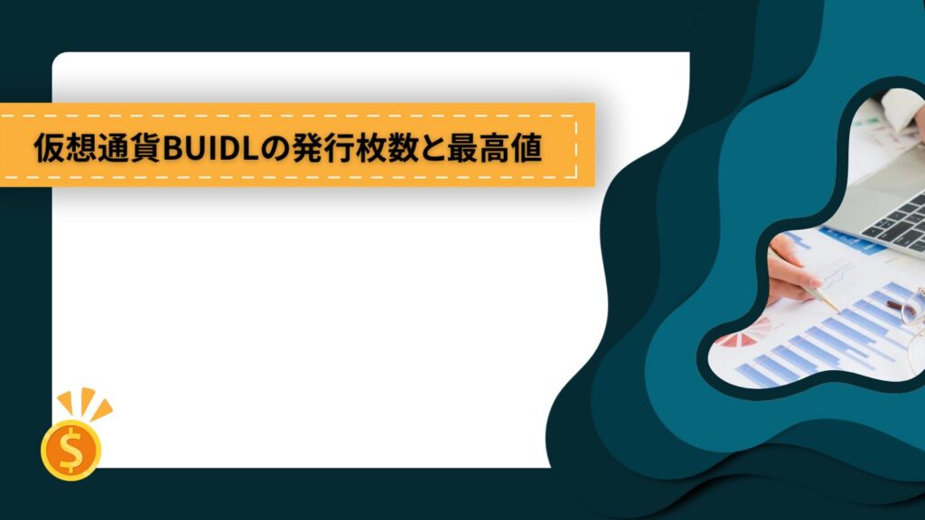 仮想通貨BUIDLの発行枚数と最高値