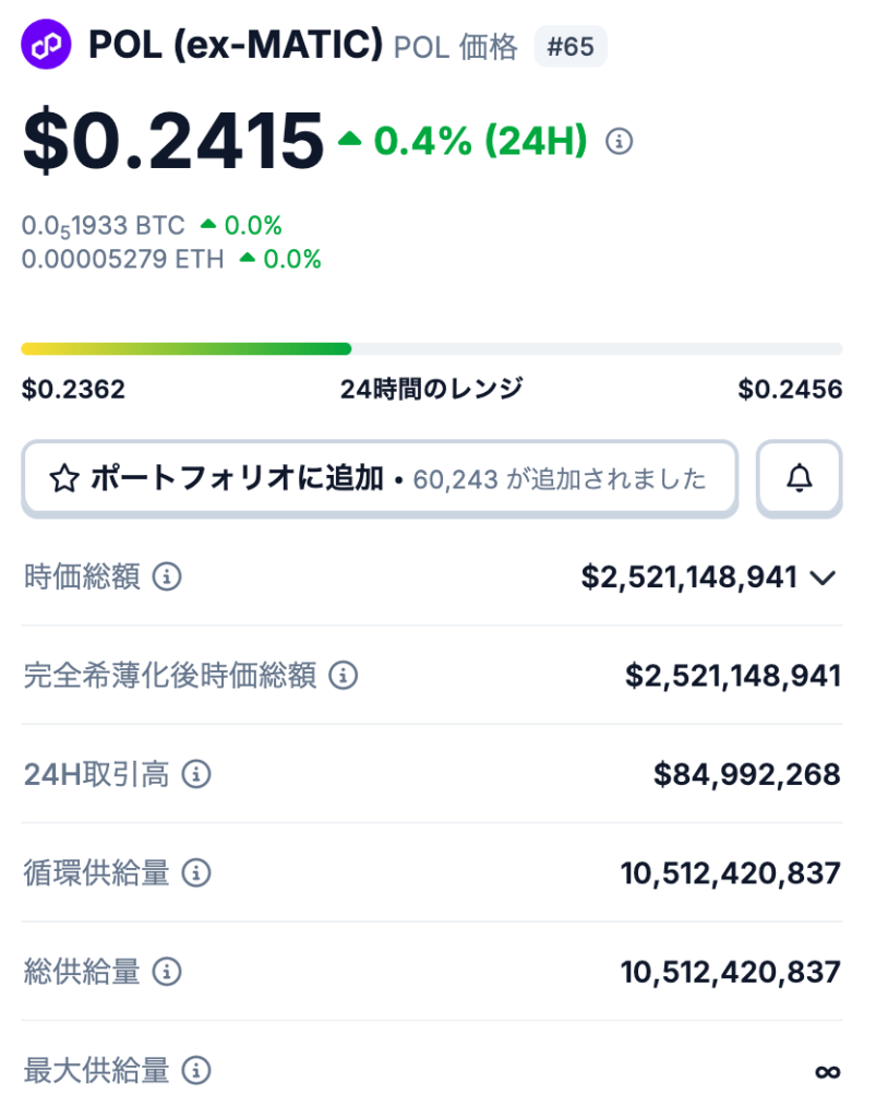 💰 発行枚数（最大供給量）