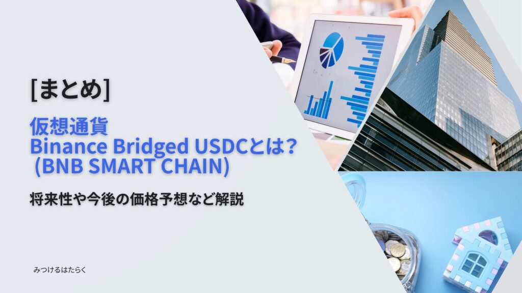 まとめ｜Binance Bridged USDC (BNB Smart Chain)は今後注目すべき仮想通貨？投資する価値はある？