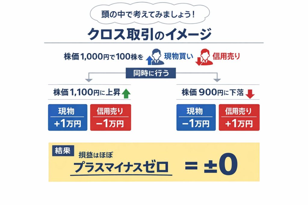 取引イメージ(頭の中で考えてみましょう)