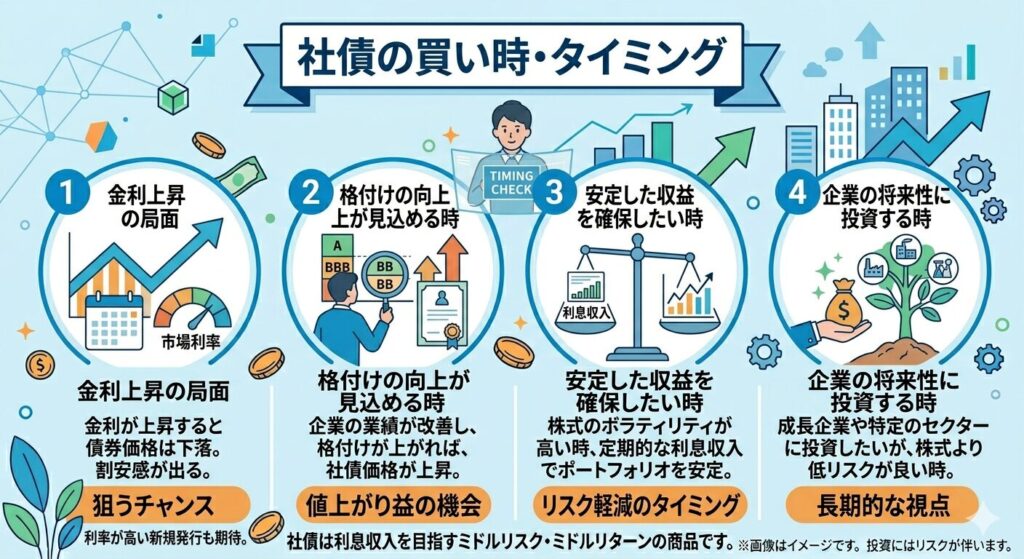 価格が下がっているとき