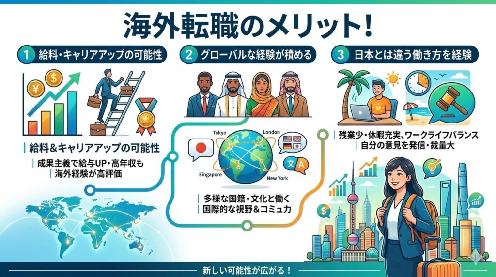 グローバルな経験が積める