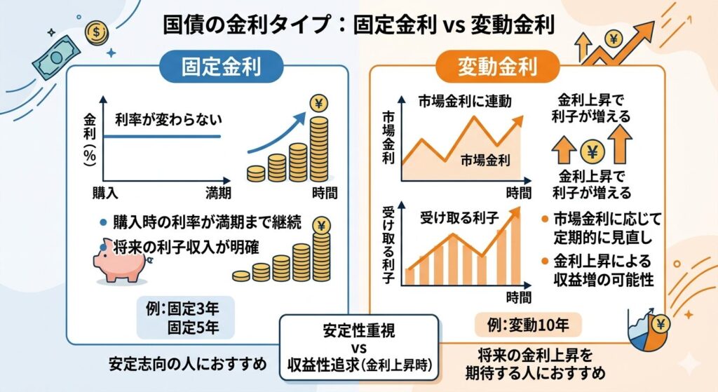 固定金利と変動金利