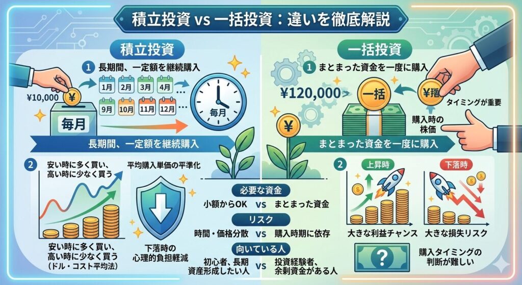 一括投資との違い