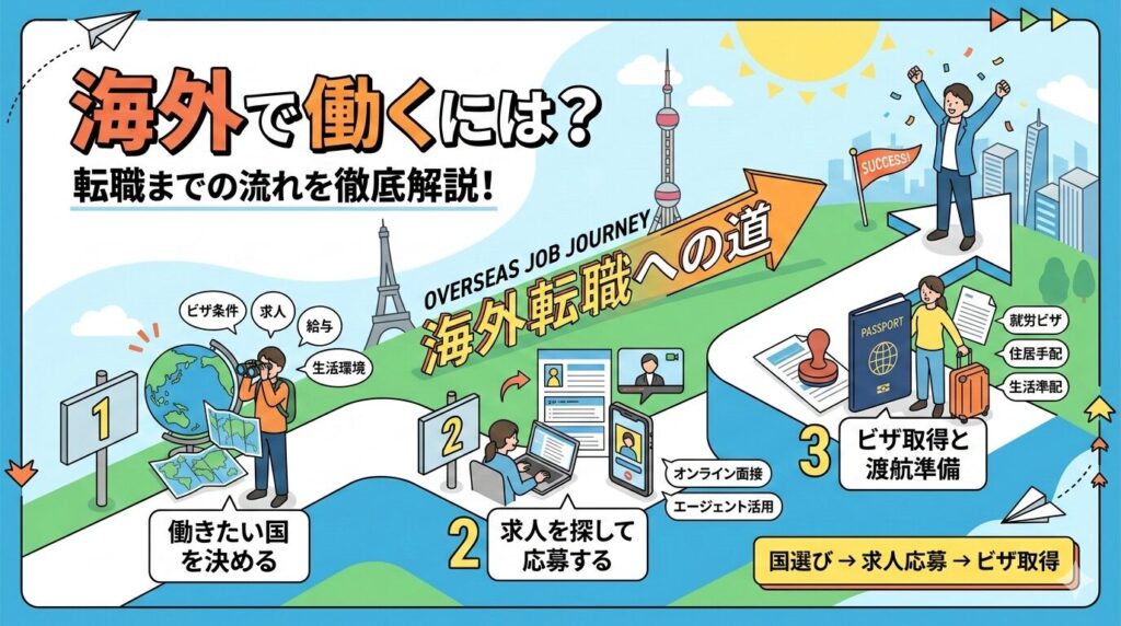 働きたい国を決める