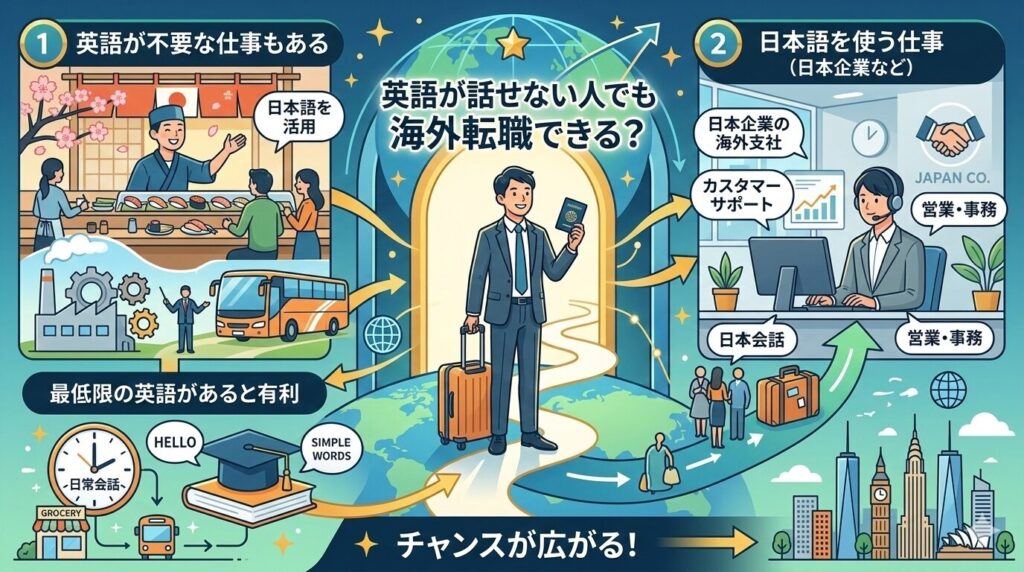 日本語を使う仕事（日本企業など）