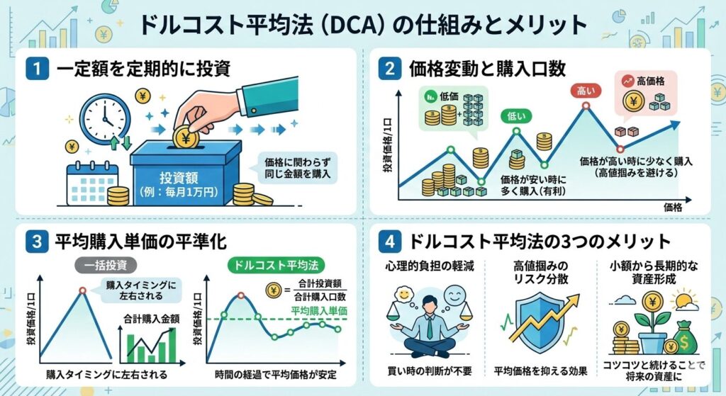 ドルコスト平均法とは？