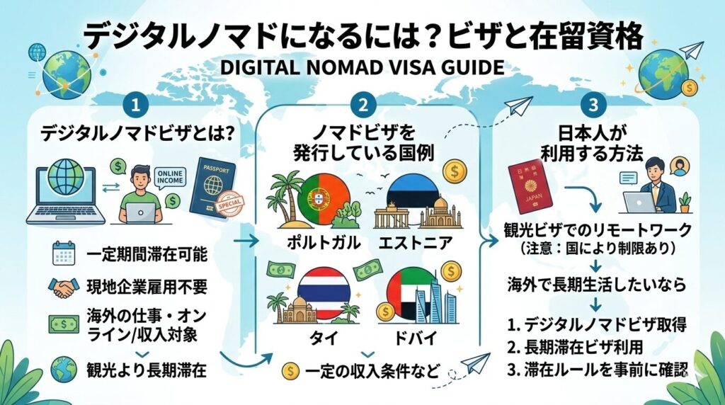 デジタルノマドビザとは