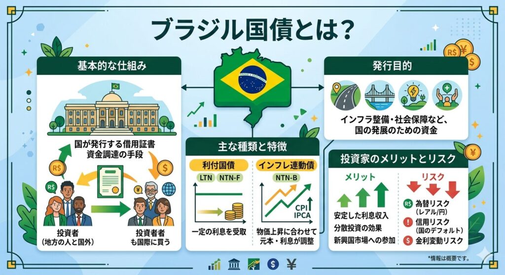 ブラジル国債の基本ポイント