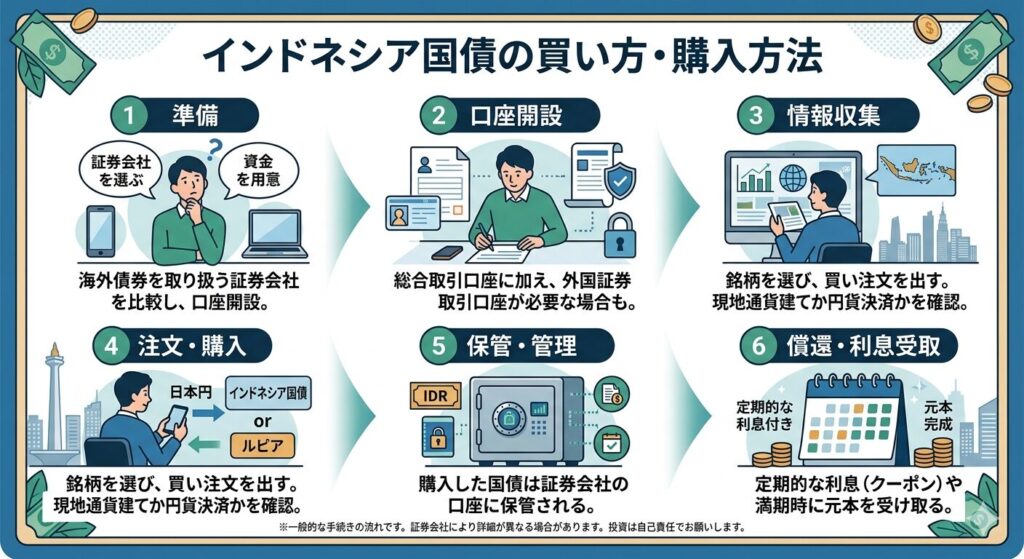 購入の流れ（やり方）