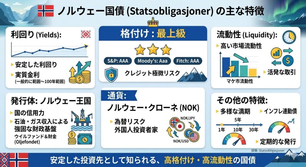 ノルウェー国債の特徴