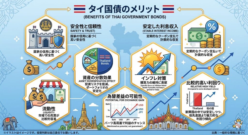 高い金利（利率）が期待できる