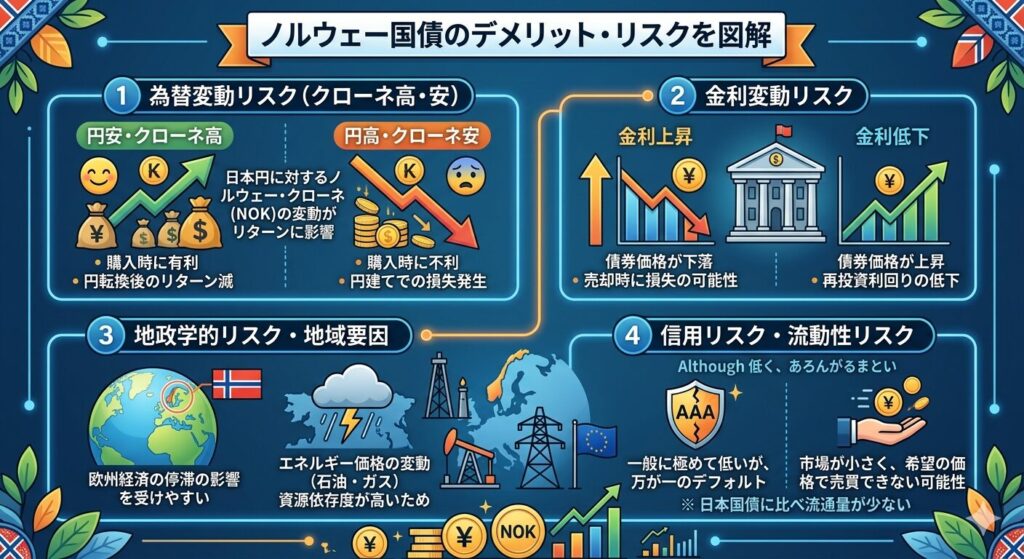 為替リスク（円とノルウェークローネ）