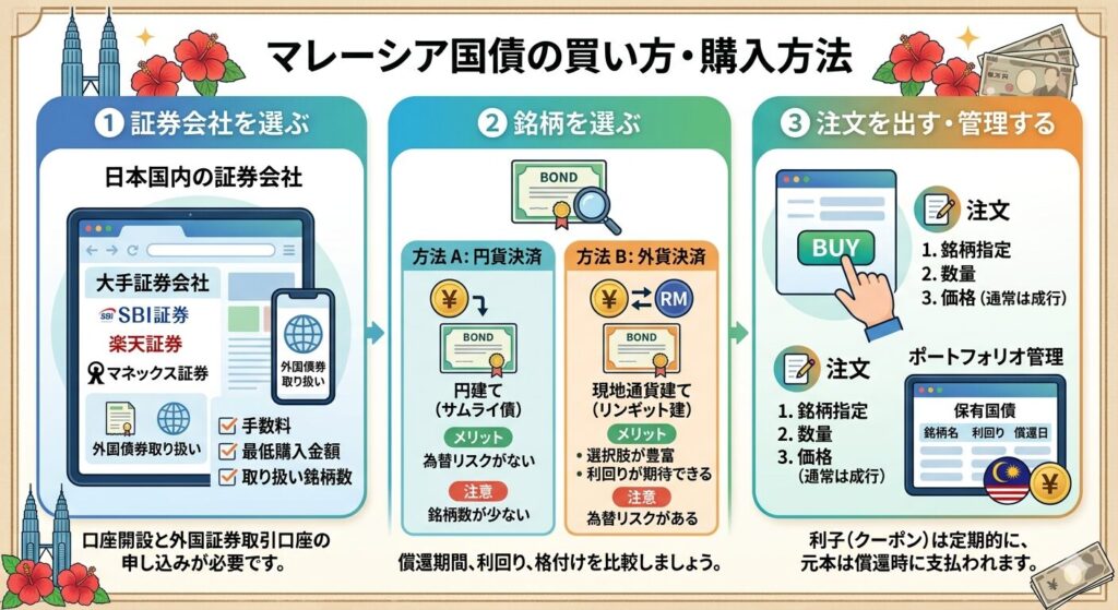 どこで買える？（証券会社・銀行）