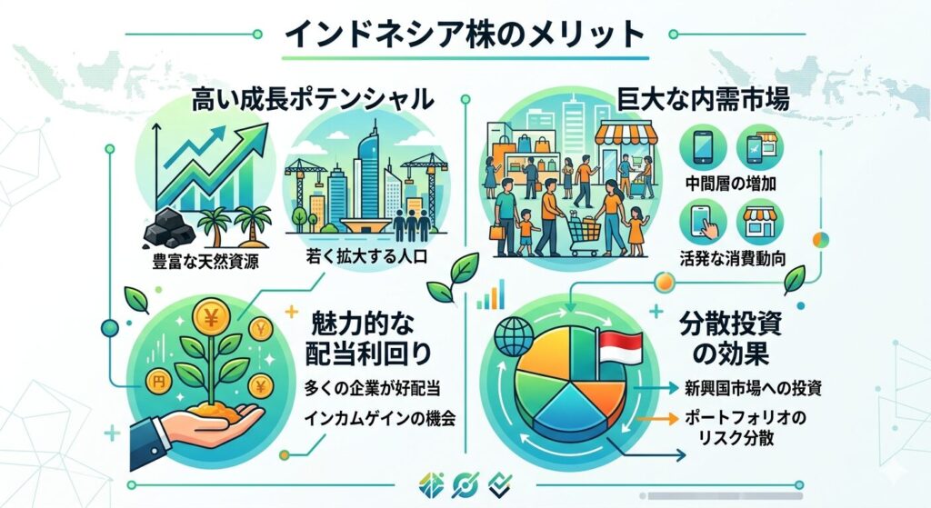 高い経済成長が期待できる