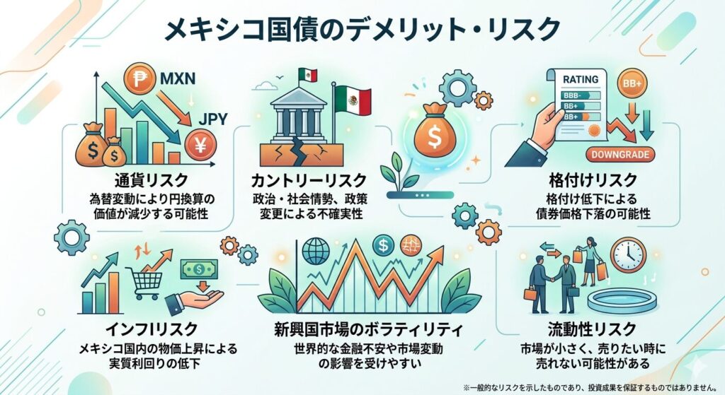 為替変動リスクがある