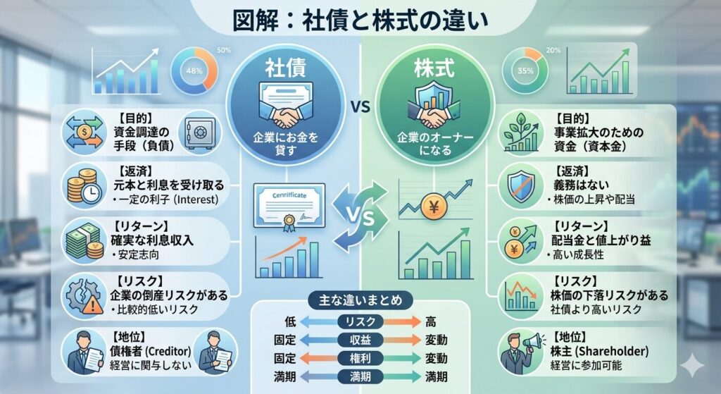 株との違いも理解しておこう