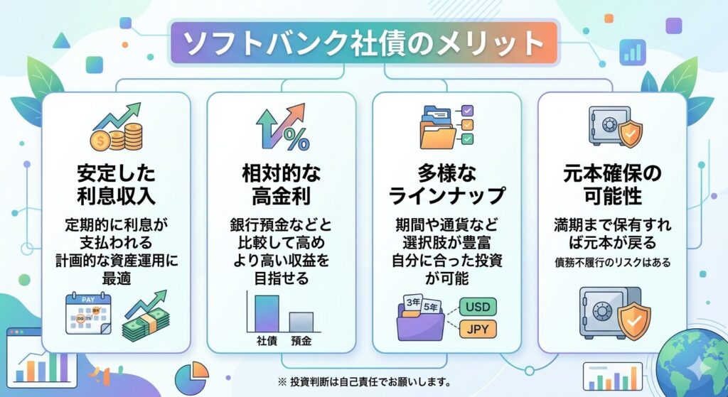 銀行預金より高い利回りが期待できる