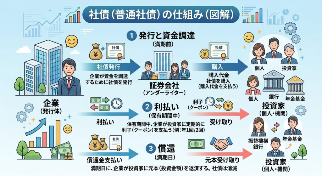 ■社債の基本的な仕組み