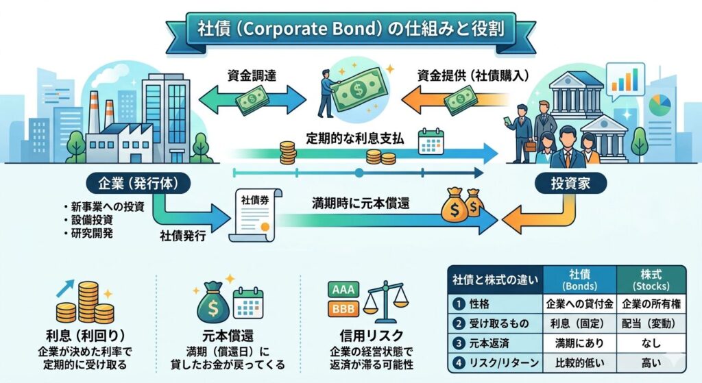 ■ 社債の基本的な仕組み